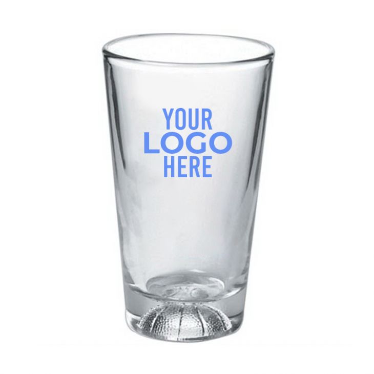 16 oz Sports Bottom Pint Glass (Basketball) main image